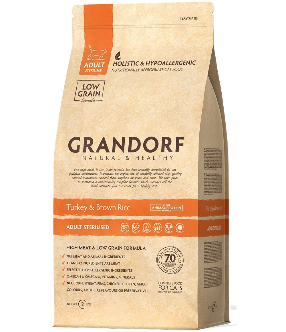 Grandorf Sterilised Holistic Индейка 400гр.