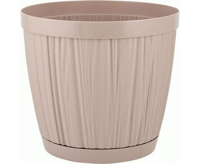 Горшок для цветов InGreen Barcelona молочный шоколад 9,6л