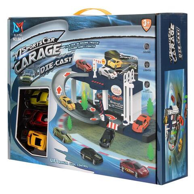 Парковка с транспортом, коробка 5A-3