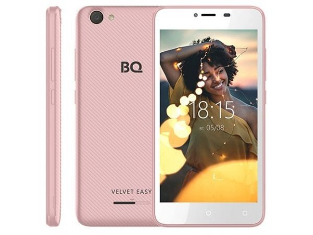 Смартфон BQ mobile BQ-5000G Velvet Easy Rose Gold