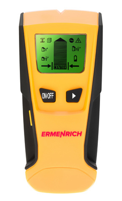 Детектор проводки Ermenrich Ping SM30, желтый