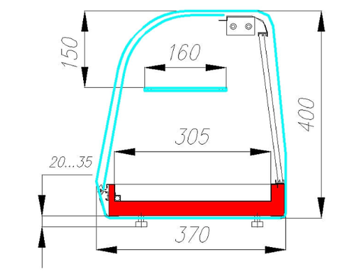 Холодильная витрина Carboma ВХСв-1,0 XL BAR (A37 SM 1,0-11)