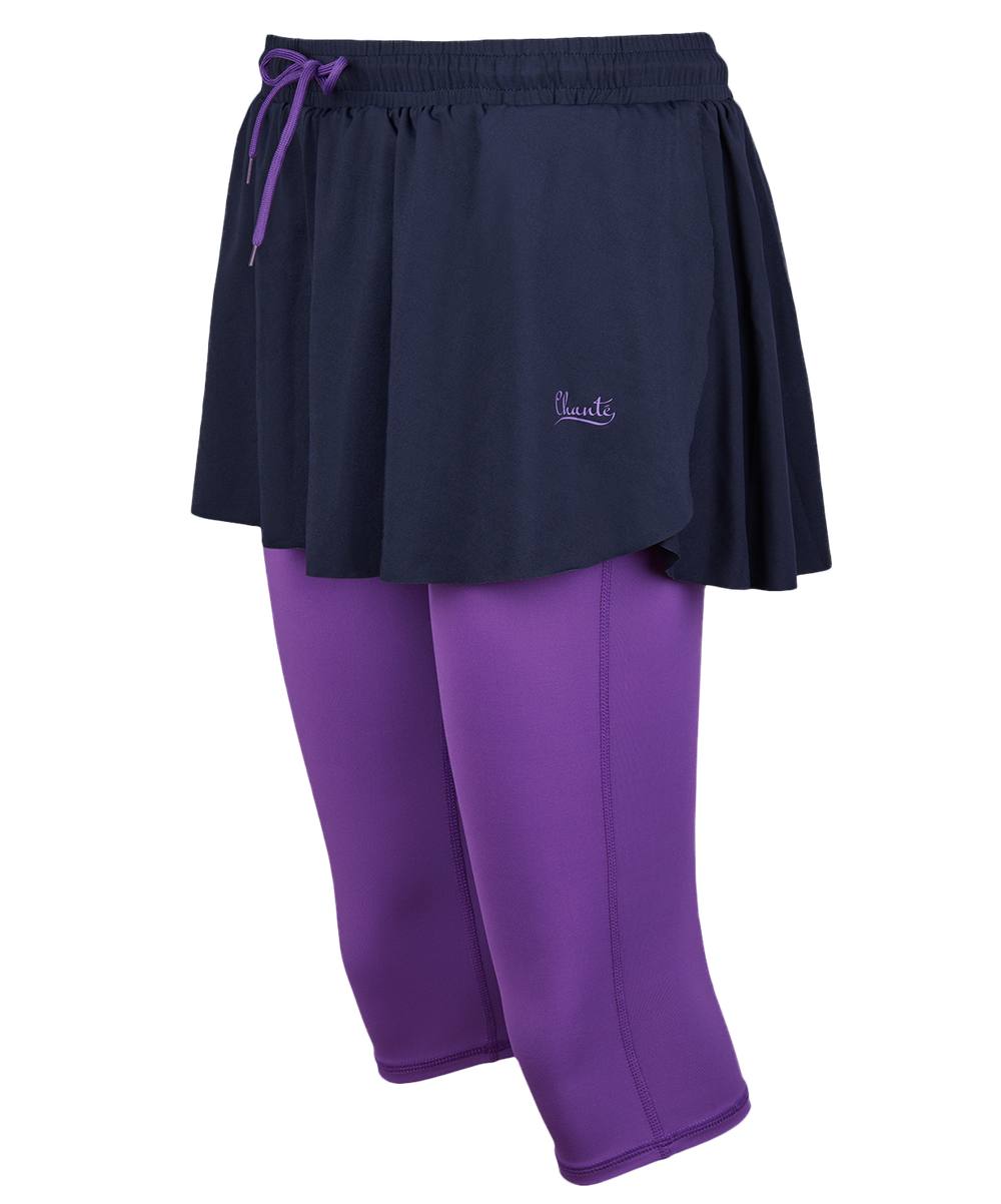 Шорты гимнастические Amanda Black/Purple, полиэстер, детский