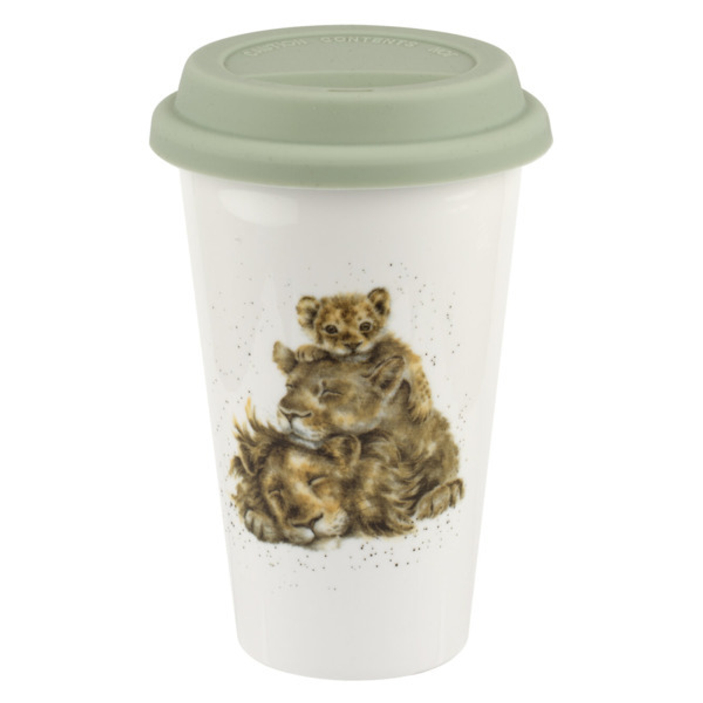Термокружка 310мл Royal Worcester Забавная фауна Львиный прайд