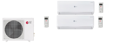 Мульти сплит-система Denko на 2 комнаты (20+35 кв.м.) SMART MULTI DC INVERTER