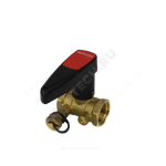 Клапан балансировочный ручной латунь Basic Ду 32 G1 1/4" Ру25 ВР Kvs=15.5м3/ч без ниппелей BROEN 46490000-001003