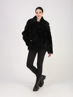 Дубленка зимняя шуба натуральная короткая