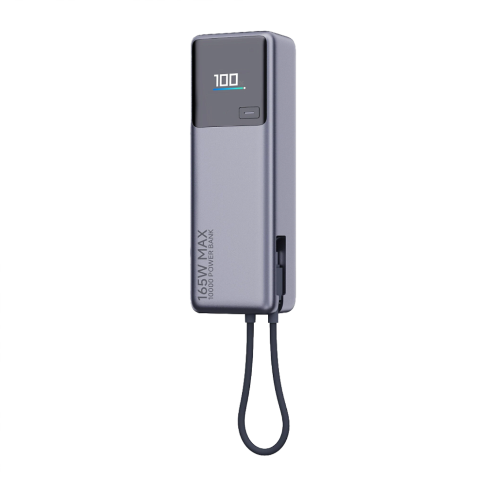 Внешний аккумулятор со встроенным кабелем Xiaomi 165W Power Bank (Integrated Cable) (10000 мА·ч) (версия Global)