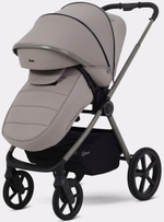 Детская коляска Rant Teo Soft 3 в 1 с автокреслом Cruise Black Cloud