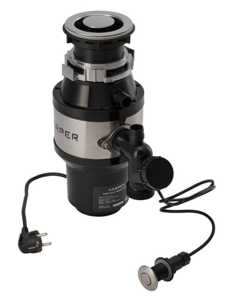 Измельчитель пищевых отходов HARPER HWD-400D01