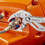 Клещи трубные захватные хромированные 250 мм Knipex 81 13 250 SB