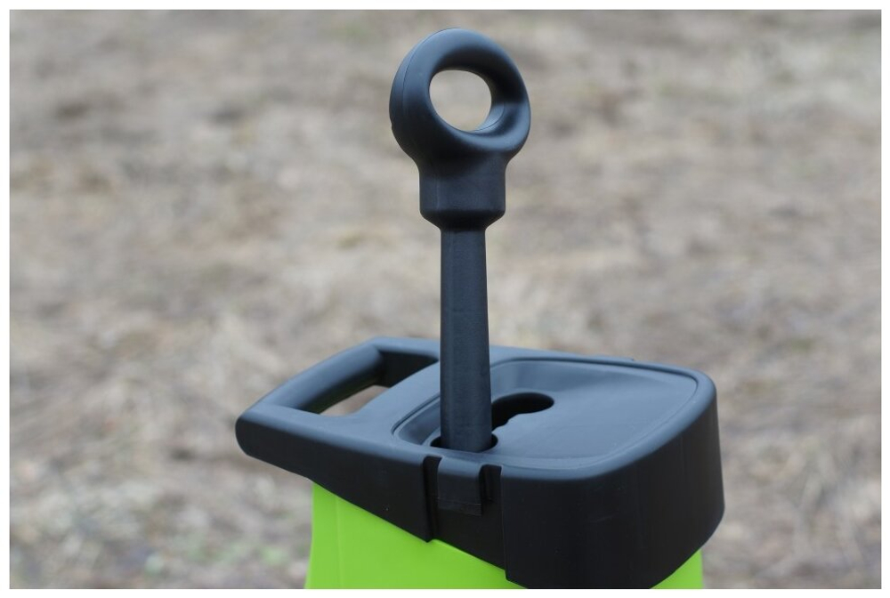 Измельчитель садовый электрический GREENWORKS GACSB, 220V, 2500W, с контейнером (2206707)