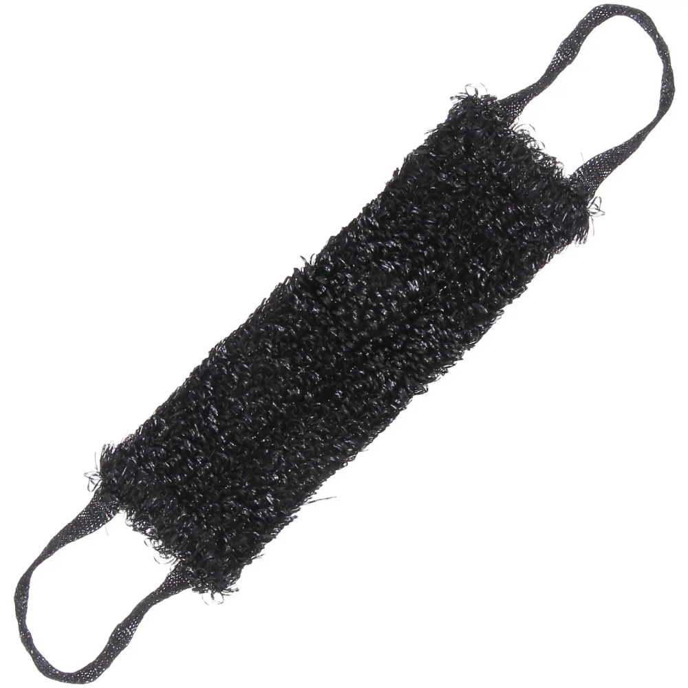 Мочалка для тела полипропиленовая «PREMIER», цвет черный, 42*15см