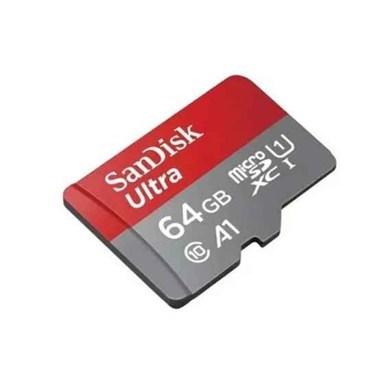 SanDisk Ultra 64GB MicroSD Card 140 Mb/c R UHS-I
