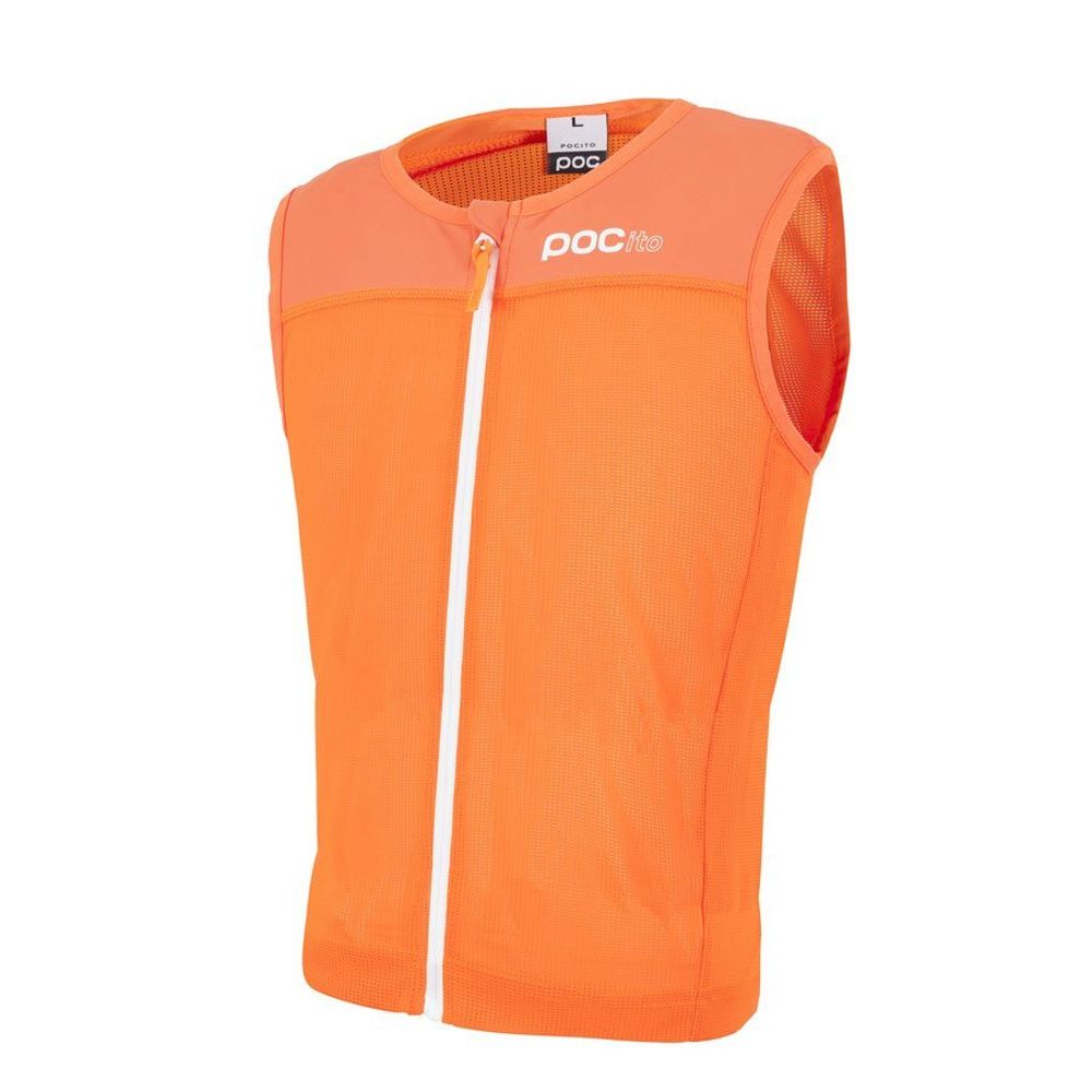 POC юниорский жилет - защита на спину POCITO VPD SPINE VEST fluorescent orange