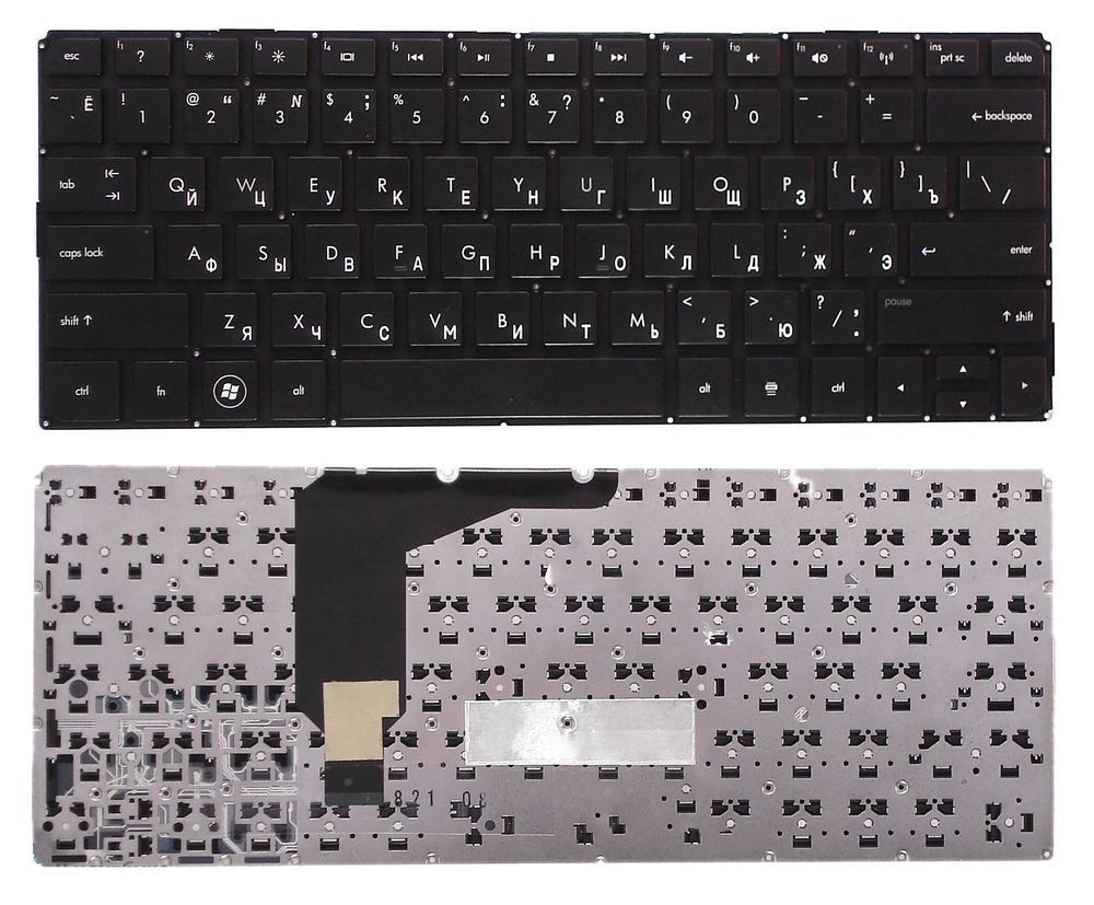 Клавиатура для ноутбука HP Envy 13, 13-1000 SERIES (без рамки, ЧЕРНАЯ)