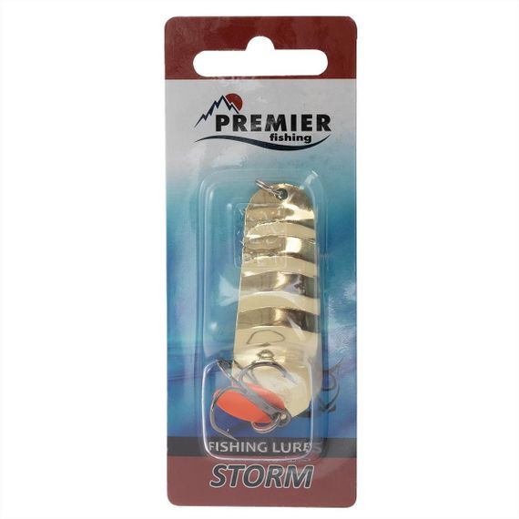 Блесна колеб. Storm №2, 15гр GO Premier (PR-PF-N02-2-GO)