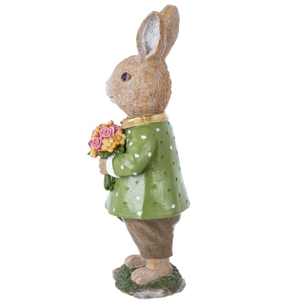 GAEM Фигурка декоративная "Заяц", L11 W10 H25,5 см