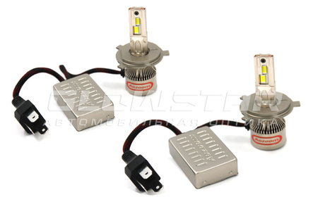 Aozoom P10/H4 с вентилятором 12V 55W 3500Lm (комплект, 2шт)