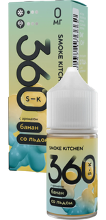 Купить SK 360 28 мл - Банан со льдом (0 мг)