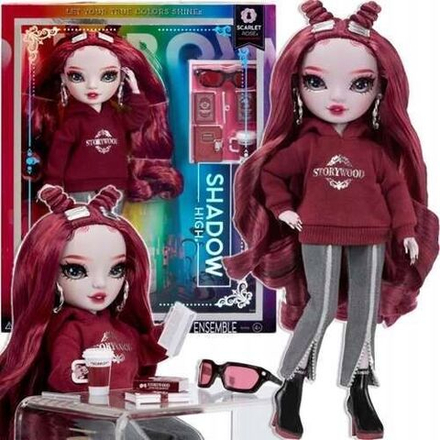 Кукла Rainbow High - Scarlet Rose Maroon СЕРИЯ 3 - Скарлет Роуз с аксессуарами 592785