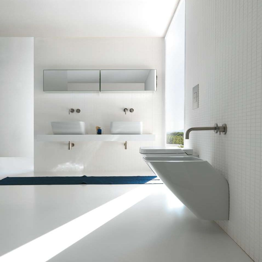 Биде AXA Atmosfere 138 подвесное белое 2402001