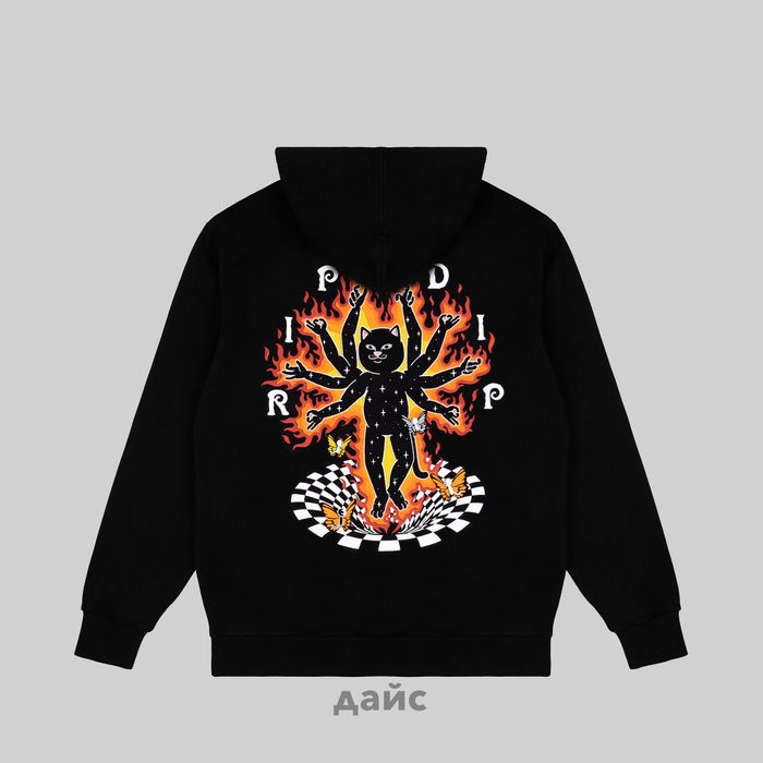 Толстовка мужская Ripndip Illusion Jerm Hoodie артикул:RND10225 - купить в магазине Дайс