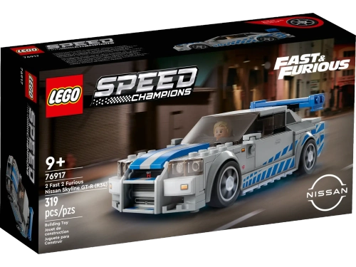 Конструктор LEGO Speed Champions 76917 Форсаж 2 Nissan Skyline GTR (R34)