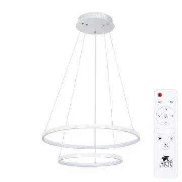 Каскадная люстра 65W 3000K-6000К A2197SP-2WH белый Frodo Arte Lamp