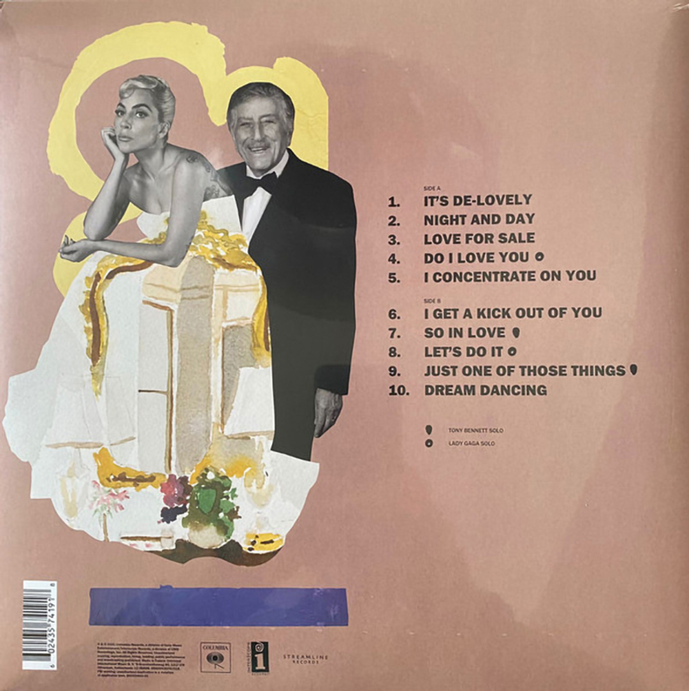Tony Bennett & Lady Gaga / Love For Sale (Colored Vinyl)(LP)