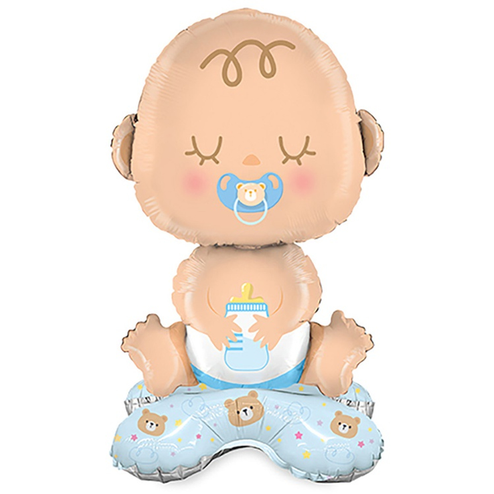 Шар Фольгированный Малыш мальчик (Голубой)