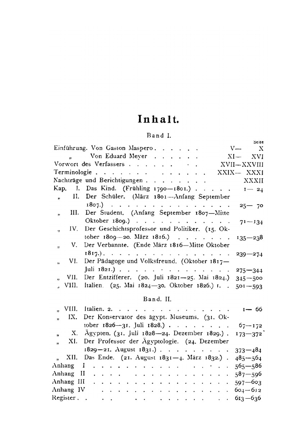 Champollion. Sein Leben und sein Werk. Band 1 | Hermine Hartleben