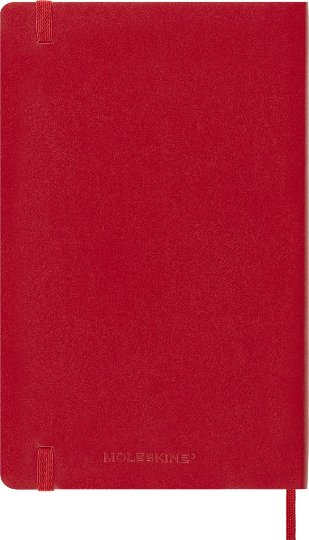 Блокнот Moleskine Classic Soft (QP618F2) 13х21см 192стр. нелинованный мягкая обложка красный
