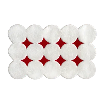 Коврик LUGG красный, 100х70 см