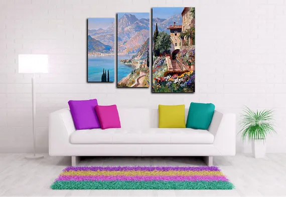 Модульная картина "Свежий воздух"