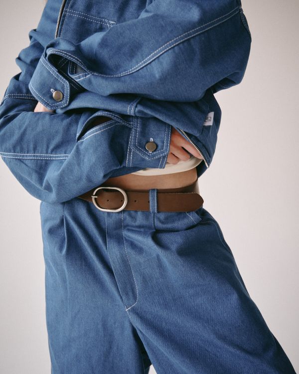 Шорты Baggy Bermuda Denim синие - фото 9