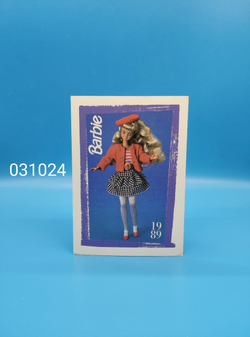 Аксессуар винтажная карточка Барби 90х 031024