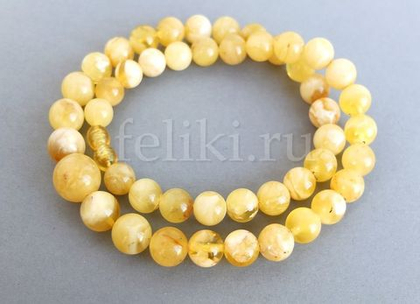Бусы из янтаря (я-2006-47)