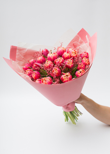 Букет из тюльпанов 8М L #2