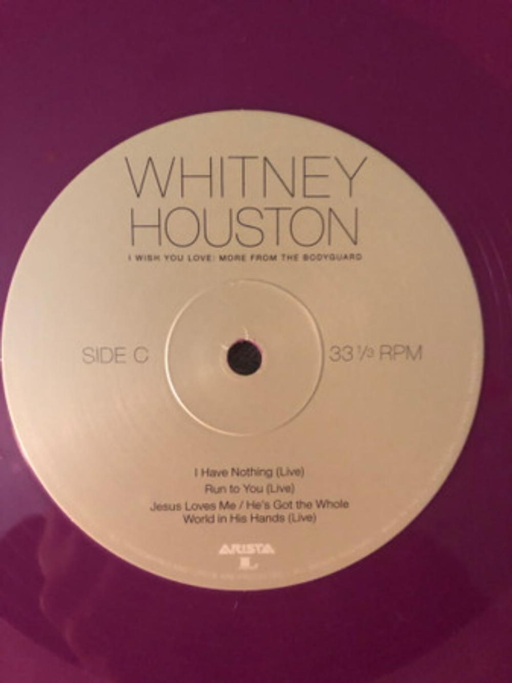 Whitney Houston / I Wish You Love: More From The Bodyguard (Coloured Vinyl)(2LP)