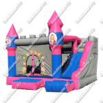 Коммерческий надувной батут "Маленькие принцессы"