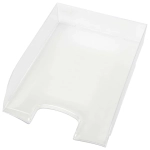 Лоток горизонтальный для бумаг BRAUBERG "Office style", 320х245х65 мм, прозрачный