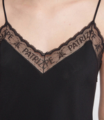 Сатиновый топ Patrizia Pepe - черный(8C0438 A8I1)