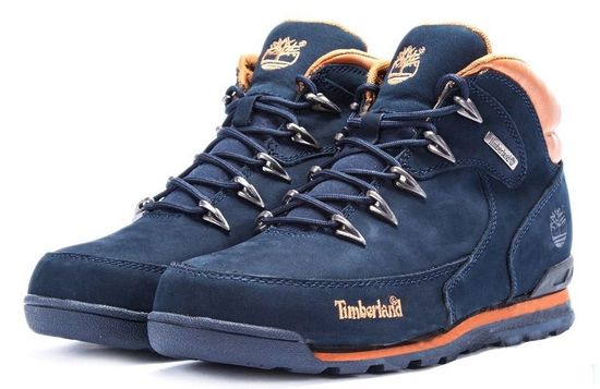 Полуботинки Timberland Euro Sprint 2 Blue с мехом