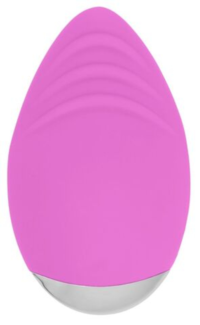Розовый клиторальный стимулятор Nanci - 10,5 см. (Цвет: розовый)