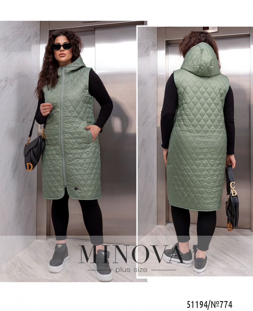 Жилет 774-оливка Minova