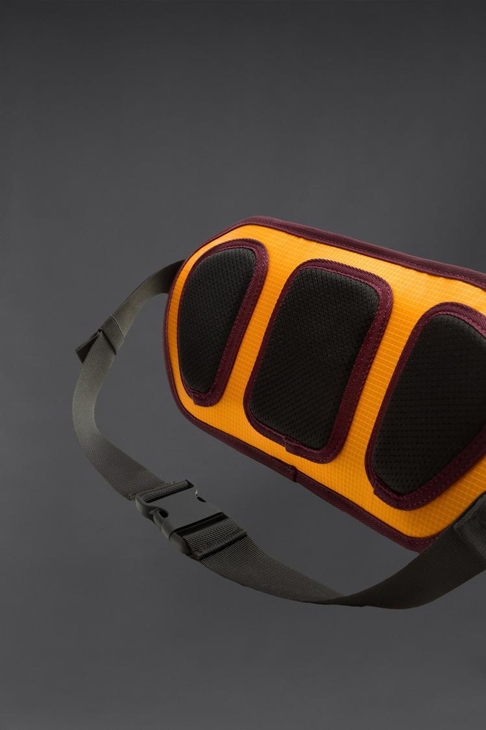 ZARA ПОЯСНАЯ СУМКА ИЗ НЕЙЛОНА, ОРАНЖЕВЫЙ