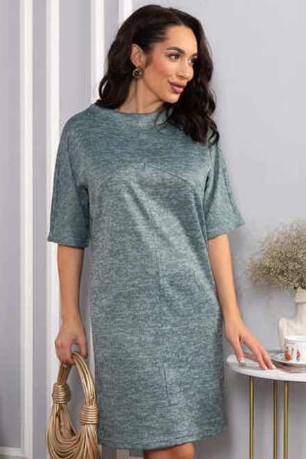 Платье трикотажное Ветта (зеленое) П14599-10М LT Collection