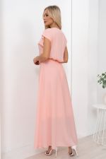 Платье Симона (персик) Р11-1161 Nikol (Акция)