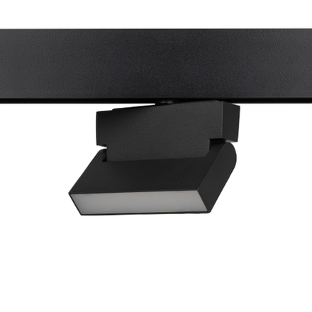 Магнитный трековый светильник ЭРА TRM20-2-12-6W3K BK светодиодный 6Вт 3000К черный